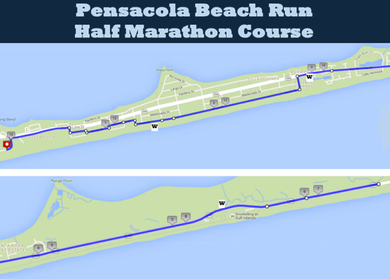 Pensacola Beach Run Half Marathon Pensacola Runners Association
