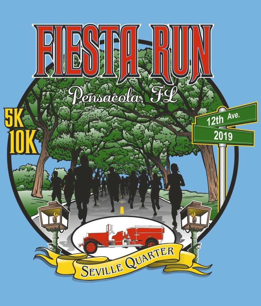 Fiesta Pensacola 10k, 5k Run and 5k Walk Pensacola Runners Association